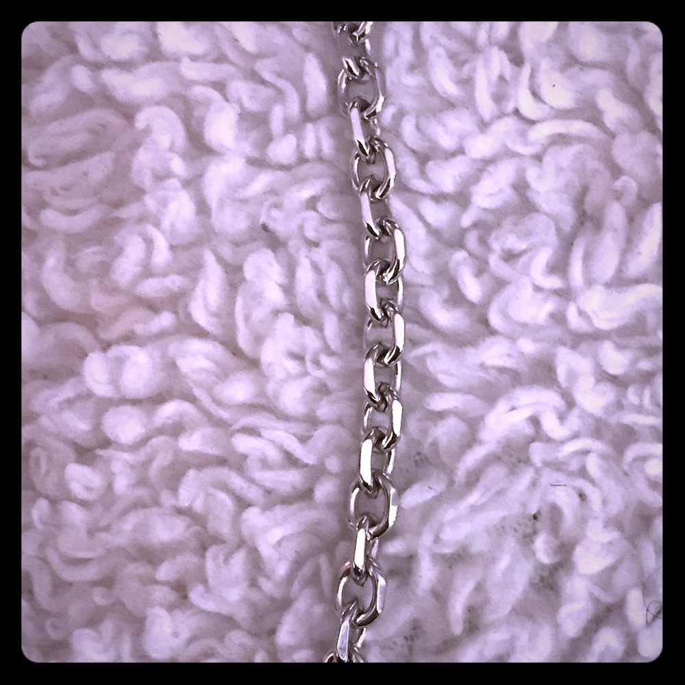20in silver necklace